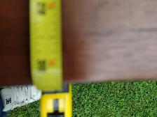 Vintage wood folding accent table - Photo 3