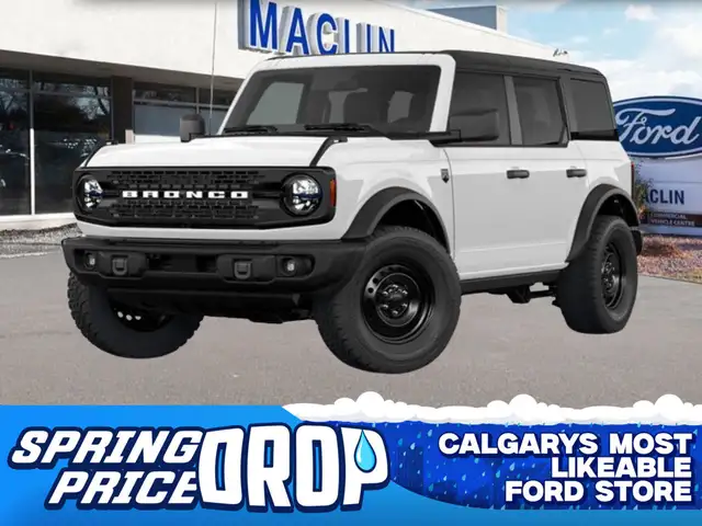 2026 Ford Bronco Big Bend 4x4 | BLACK DIAMOND PKG | HARD TOP BLA