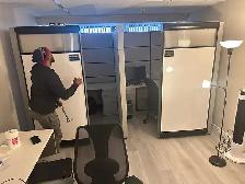 Teknion Private Office with Sliding Doors-Call Us Now!