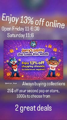 Jerrys toys spooky funko pop sale! - Photo 2