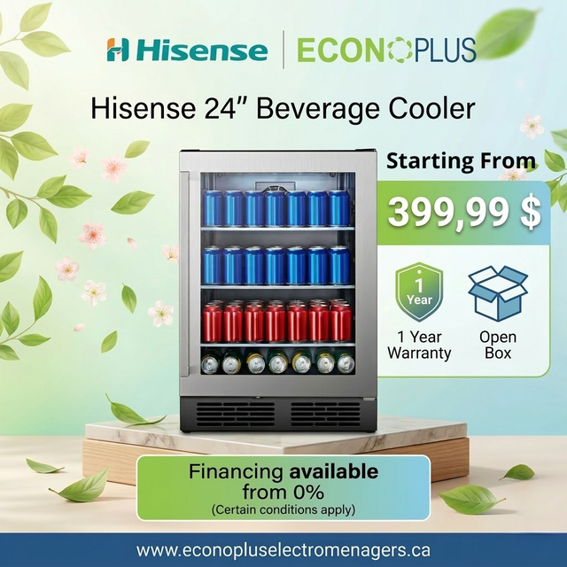 Econoplus Halifax Big Sale Hisense Beverage Cooler- OPEN BOX