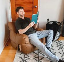 Big Joe Dorm Standard Bean Bag Chai - Photo 5