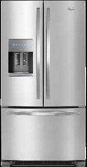 Whirlpool WRF555SDFZ 36' French Door Refrigerator With 24.7 Cu. - Photo 2