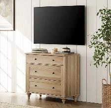 Rustic 3-Drawer Farmhouse Dresser - Photo 3