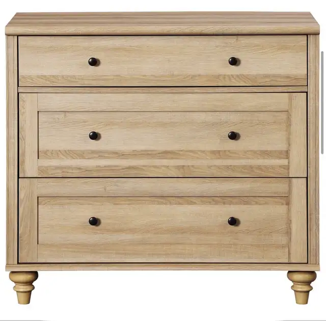 Rustic 3-Drawer Farmhouse Dresser - Photo 6