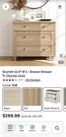 Rustic 3-Drawer Farmhouse Dresser - Photo 9