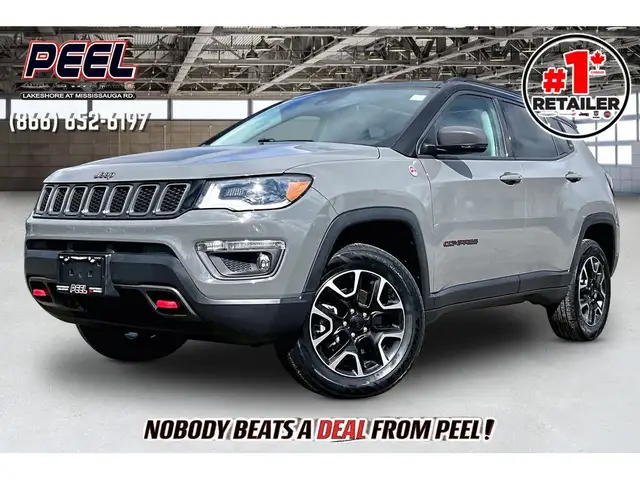 2021 Jeep Compass Trailhawk Elite | Panoroof | Alpine | TowPkg |