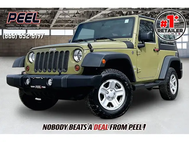 2013 Jeep Wrangler Sport 2Dr | Hard Top | Side Steps | 4X4