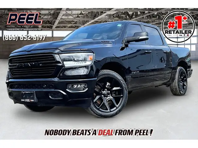 2021 Ram 1500 Sport |12\' NAV |HarmanKardon |Vented Leather |4X4