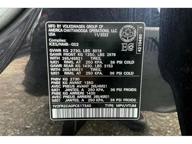 2023 Volkswagen Atlas Execline R Line | Heated Leather | Panoroo - Photo 34