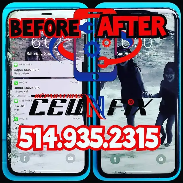 REPARATION CELLULAIRES SANS RENDEZ VOUS$514-935-2315 - REPARATI