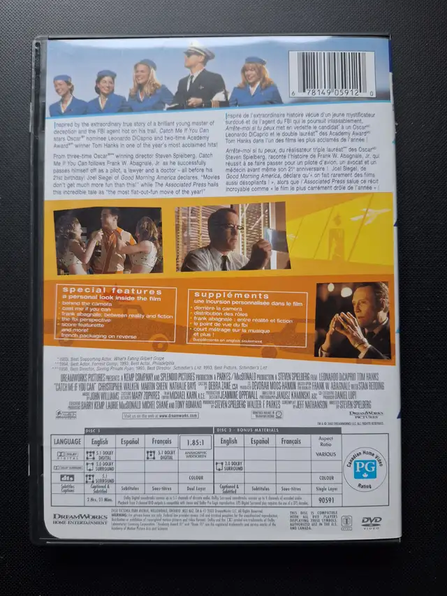 Catch me if you can - Movie - DVD - Photo 6