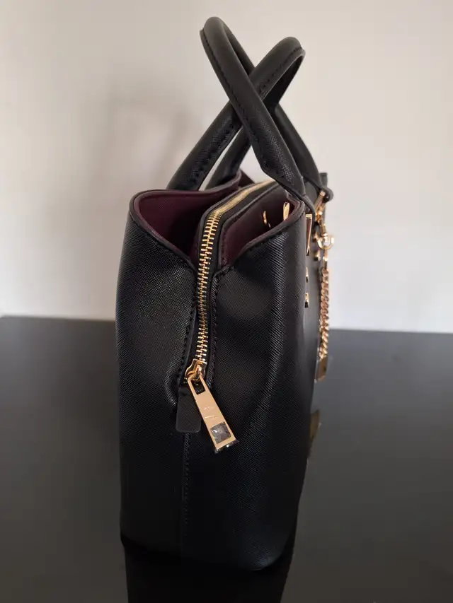 Aldo Legoiri Black and Gold Purse / Bag - Photo 2