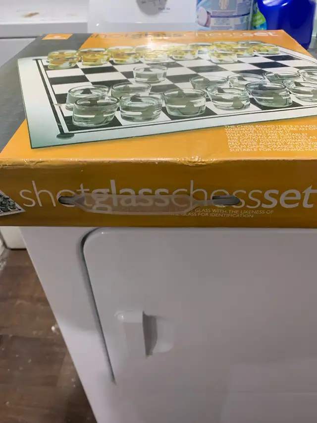 Shot Glass Chess Game
