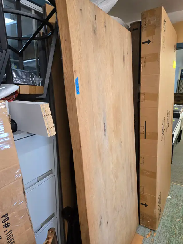 Moes Mila Live Edge Oak Table Top - Photo 3