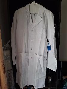 White Meridian Lab Coat XS - New