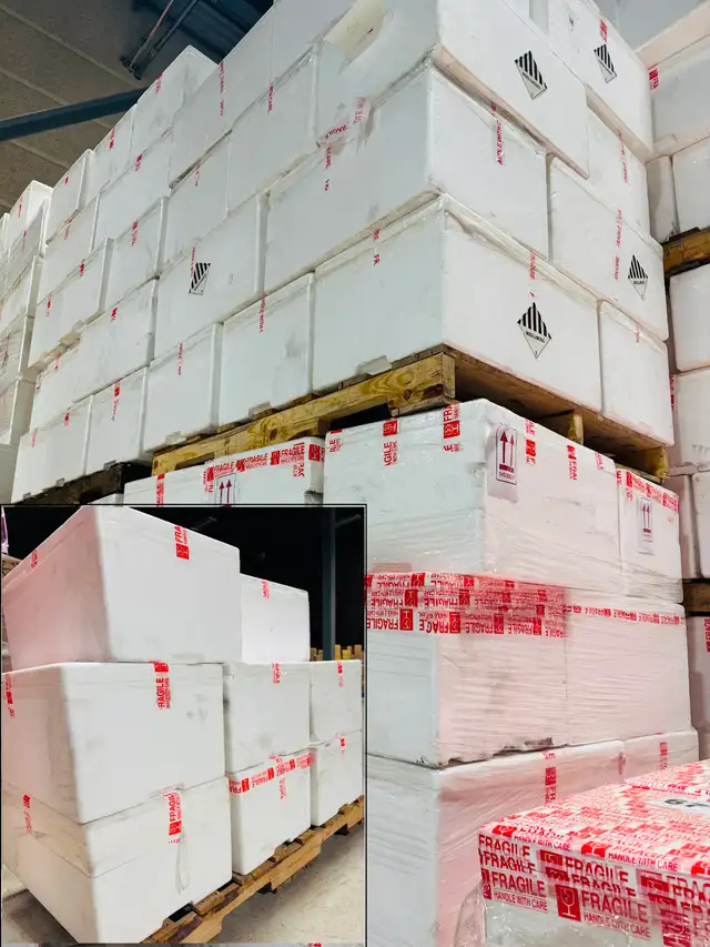 STYROFOAM BOXES for $5/BOX