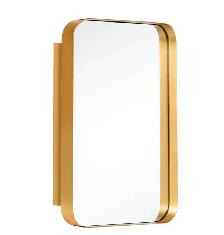 Modern Mirrored Bathroom Medicine Cabinet - Photo 2
