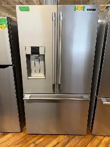 Frigidaire professional stainless steel three door fridge 2024