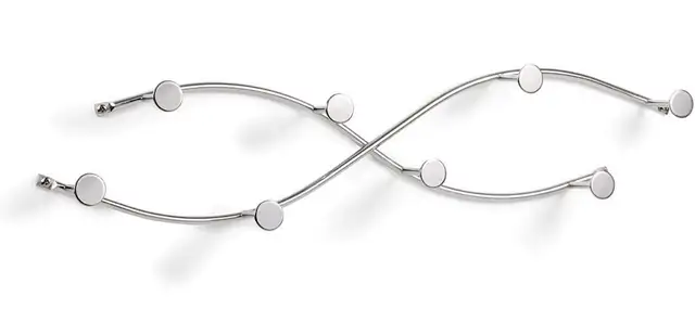 Spectrum Wall-Mounted Coat Rack