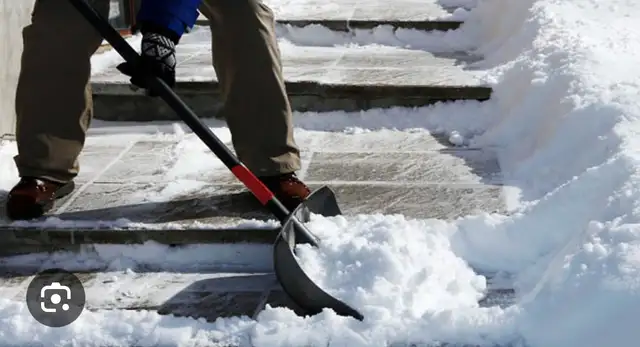 snow shoveler needed - today - FRIDAY