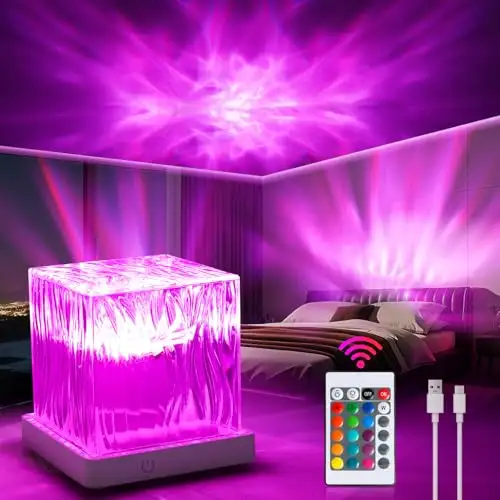 (New)Dreamy Cubby Cool Northern Lights Projector, LED Colour Cha