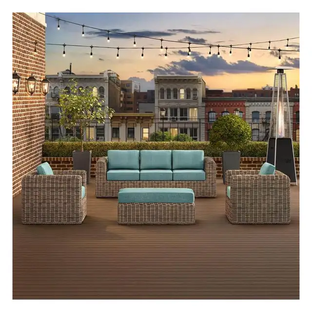 Bentwater Creek Commercial Grade 4 PC Deep Seating Set