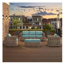 Bentwater Creek Commercial Grade 4 PC Deep Seating Set