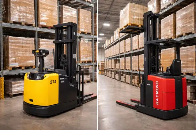 Forklift operator (Dockstocker Raymond Reach)
