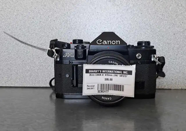35mm Canon A1 Camera UNTESTED (32303177)