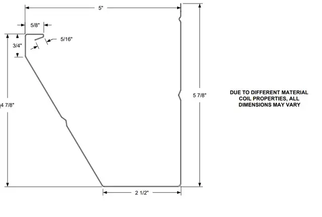 Fascia 5" Gutter Machine KWM Ironman - Photo 4