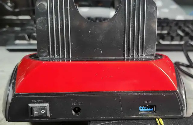 USB 3.0 IDE   SATA DUAL HARD DRIVE DOCK – OTB BACKUP – $20 - Photo 3