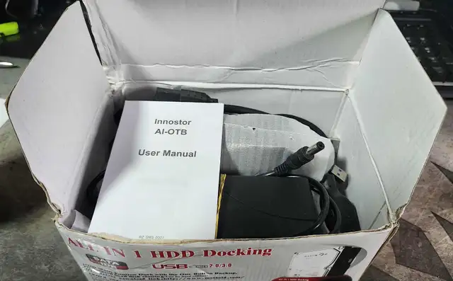 USB 3.0 IDE   SATA DUAL HARD DRIVE DOCK – OTB BACKUP – $20 - Photo 5