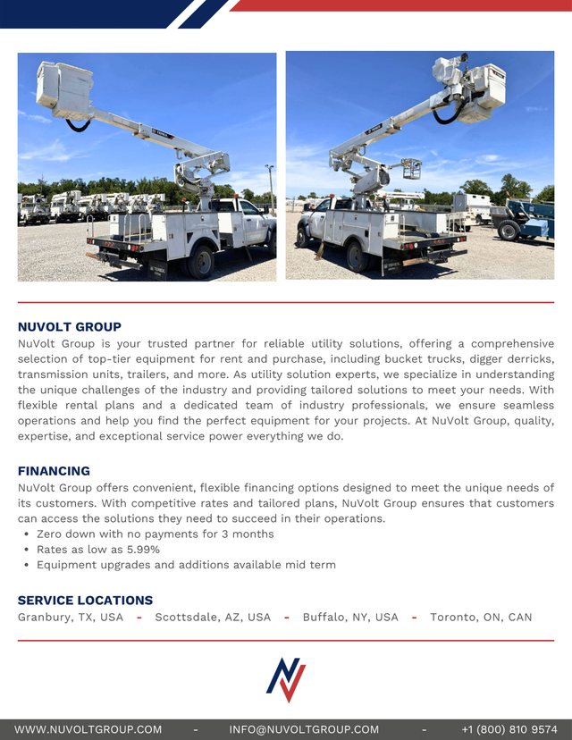 2016 Ram 5500 Terex LTM-40 Bucket Truck - Photo 2