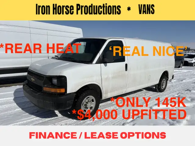 2015 Chevrolet Express Cargo Van EXTENDED $4000 UPFITTED LOADED