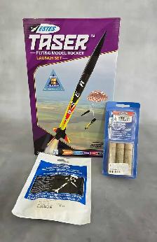 Taser Flying Model Rocket