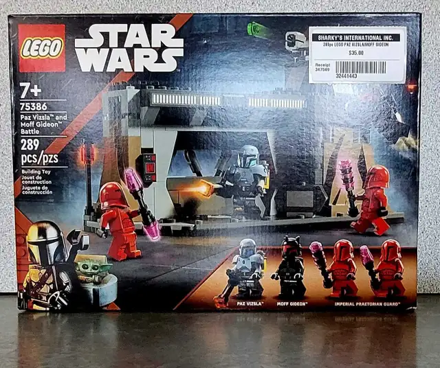 Lego Paz Vizsla / Moff Gideon Battle 289Pc (32441443)