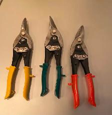 3 Pc. Tin Snip Set For Sale