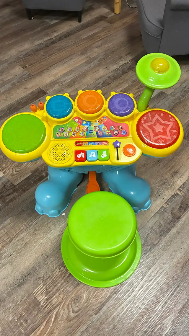 vtech elephant drum set - Photo 2