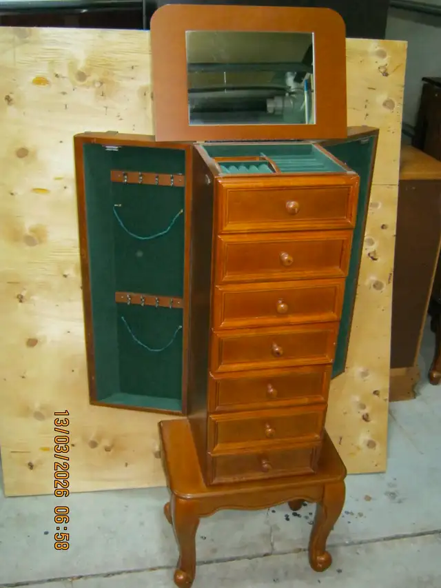 Jewelry armoire/cabinet