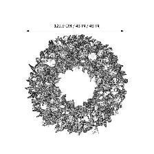 48' Led Decorated Wreath - Photo 3