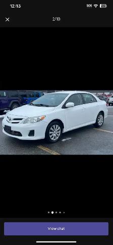 2013 Toyota corolla le