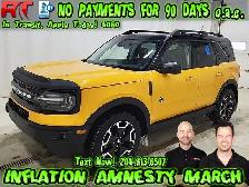 2022 Ford Bronco Sport OUTER BANKS 4WD - Backup Cam, Rear Defros