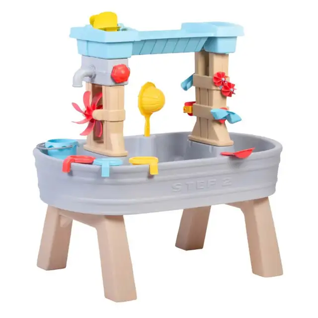 Step2 Rain Shower And Flow Water Table