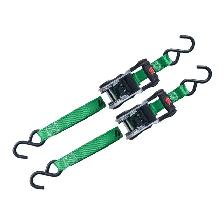 MotoMaster 1,500-lb Ratchet Tie Down Straps with Padded Handle 2