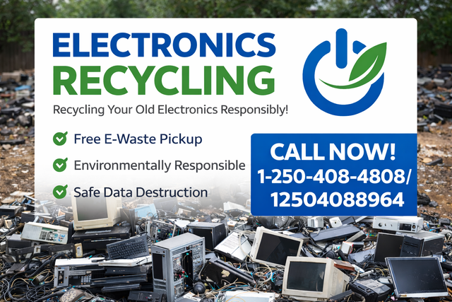 Tired of old electronics taking up space? We'll come to you!