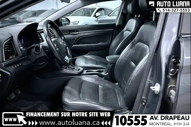 2018 HYUNDAI Elantra GLS CARPLAY/CAM/CUIR/TOIT/CAP. ANGLE MORT - Photo 15