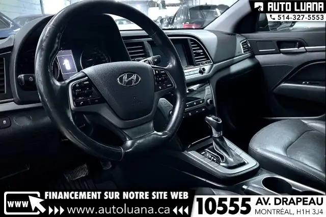 2018 HYUNDAI Elantra GLS CARPLAY/CAM/CUIR/TOIT/CAP. ANGLE MORT - Photo 18