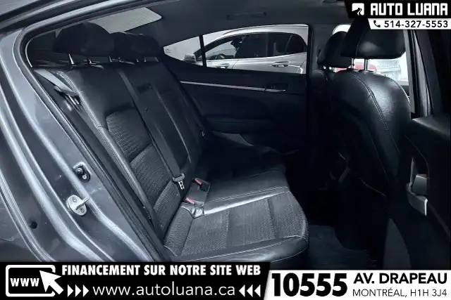 2018 HYUNDAI Elantra GLS CARPLAY/CAM/CUIR/TOIT/CAP. ANGLE MORT - Photo 21