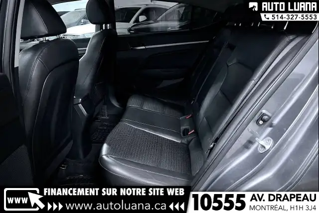 2018 HYUNDAI Elantra GLS CARPLAY/CAM/CUIR/TOIT/CAP. ANGLE MORT - Photo 22